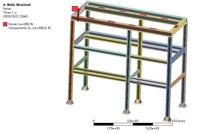 钢结构货架应力分析(图5)