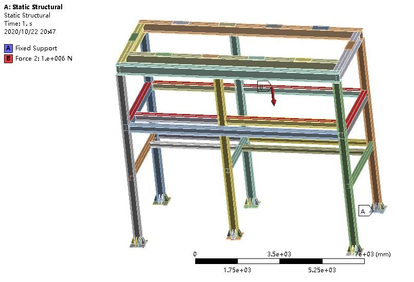 钢结构货架应力分析(图10)