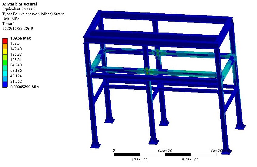 钢结构货架应力分析(图13)